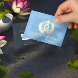 Certificado de regalo del instructor de YOGA Medit