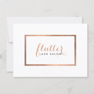 Certificado de regalo del logotipo de la Salón de
