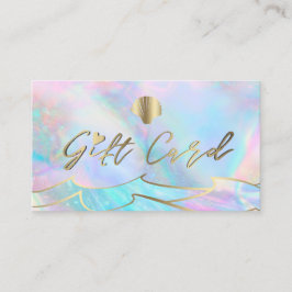 certificado de regalo del logotipo de las olas mar