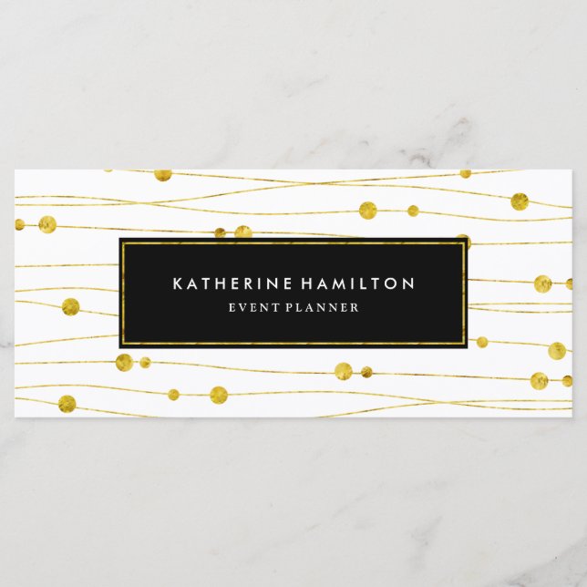 Certificado de regalo del planificador de eventos  (Anverso)