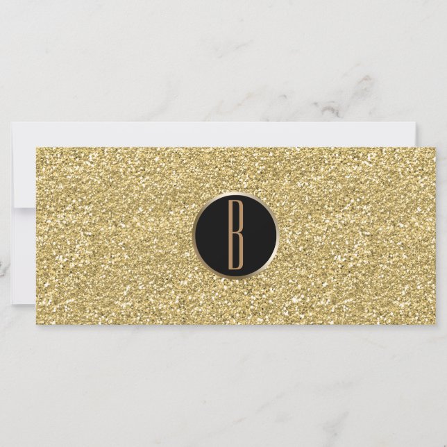 Certificado de regalo del Purpurina de oro Shine G (Anverso)