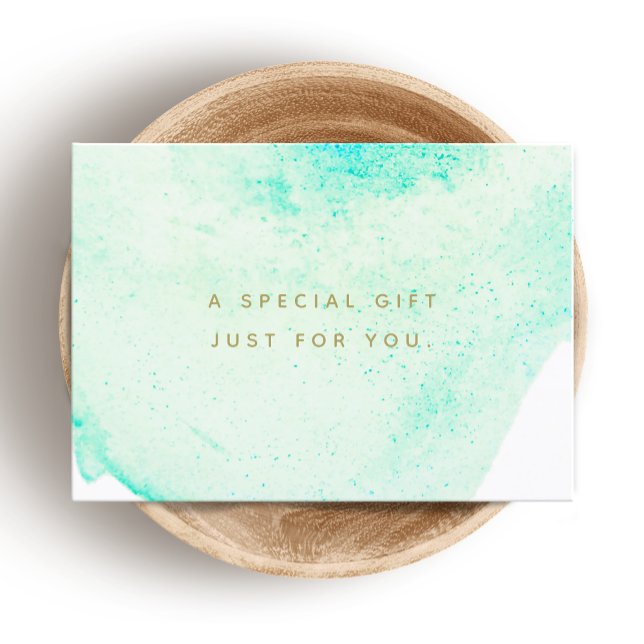 Certificado de regalo del Spa de belleza acuático (Subido por el creador)