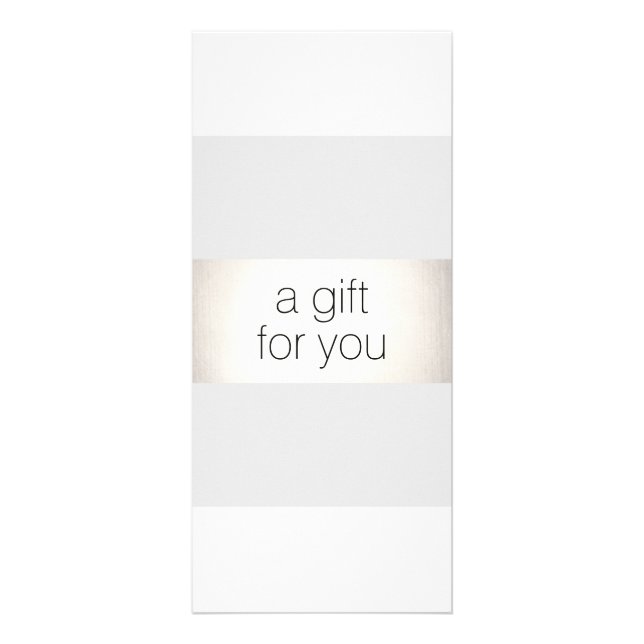 Certificado de regalo del Spa del Salón de Plata B (Frente)