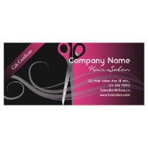 Certificado de regalo diseño moderno negro y rosa