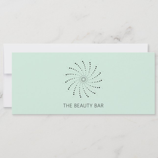 Certificado de Regalo Elegante Verde Moderno con P (Anverso)