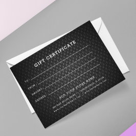 Certificado de regalo empresarial editable Agregar