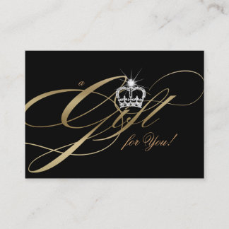 Certificado de regalo estilista de pelo Corona de
