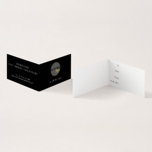 CERTIFICADO DE REGALO FOLDEADO DE LA EMPRESA NEGRA