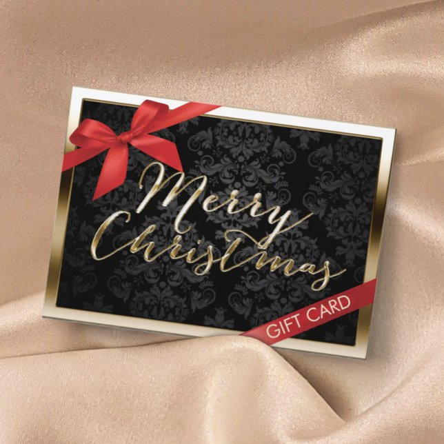 Certificado de regalo Gold Border para Navidades d (Subido por el creador)