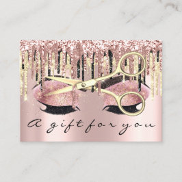 Certificado de regalo Hairdresser Makeup Lash Micr