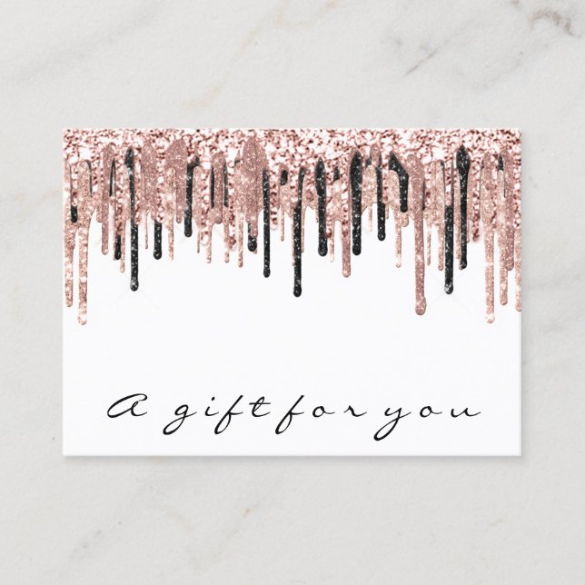 Certificado de regalo maquillaje uñas de pelo de e (Anverso)