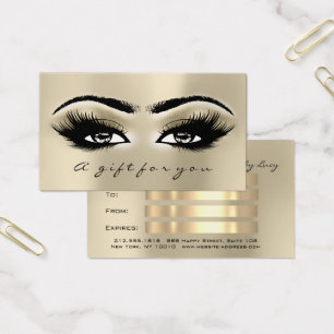 Certificado de regalo Marfil Eye Lash Extension Ma