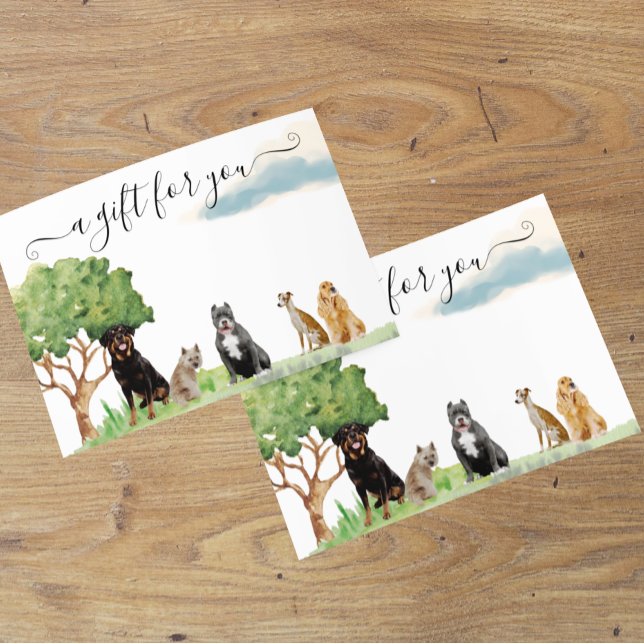 Certificado de regalo Mascota de entrenamiento de  (Subido por el creador)