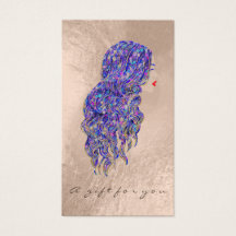 Certificado de regalo Mermaid Gold Hairdresser Mak