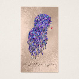 Certificado de regalo Mermaid Gold Hairdresser Mak