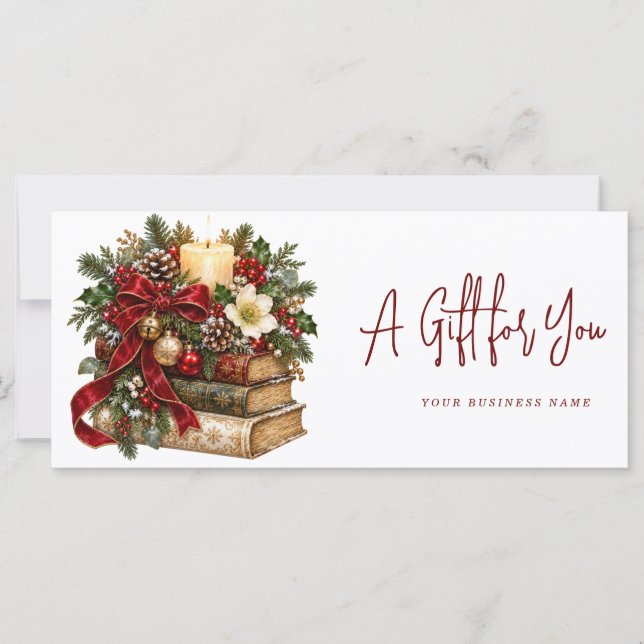 Certificado de regalo moderno (Anverso)