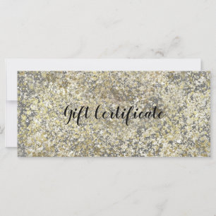 Certificado de Regalo Moderno y Elegante con Brill