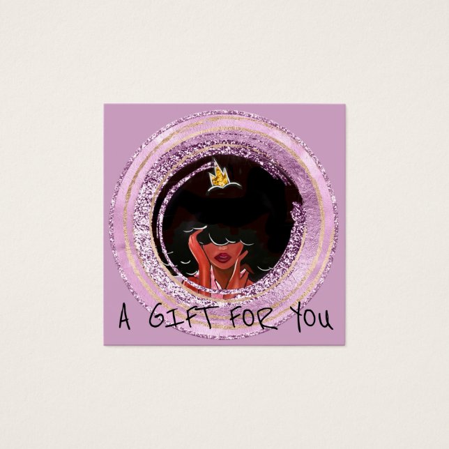 Certificado de regalo Nails Hair Dresser Makeup Pu (Anverso)