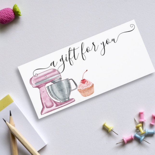 Certificado de regalo Panadería Repostería Cup Cak (Subido por el creador)