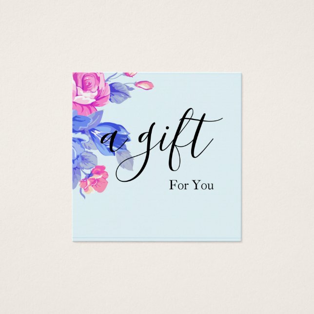 Certificado de regalo para empresas sencillo y mod (Anverso)