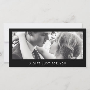 Certificado de regalo para fotógrafos negros