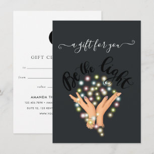 Certificado de regalo para Navidades corporativos