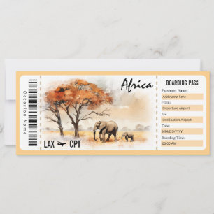 Certificado de regalo para tarjetas de embarque de