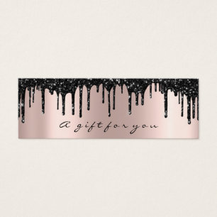 Certificado de regalo Perfora Maquillaje negro esp