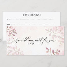 Certificado de regalo Picked Just for You