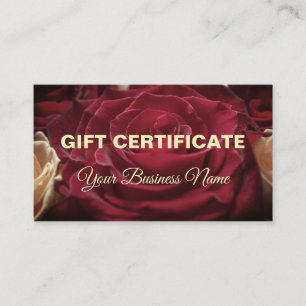 Certificado de regalo, regalo