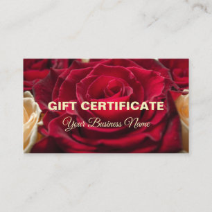 Certificado de regalo, regalo