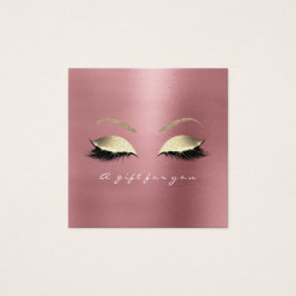 Certificado de regalo Rosa Red Bean Gold Lazas Maq