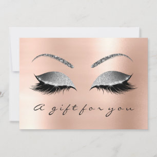 Certificado de regalo Rubor Silver Lash Beauty Stu