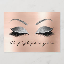 Certificado de regalo Rubor Silver Lash Beauty Stu