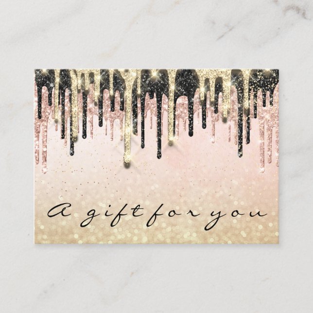 Certificado de regalo Tienda de belleza Cabello de (Anverso)