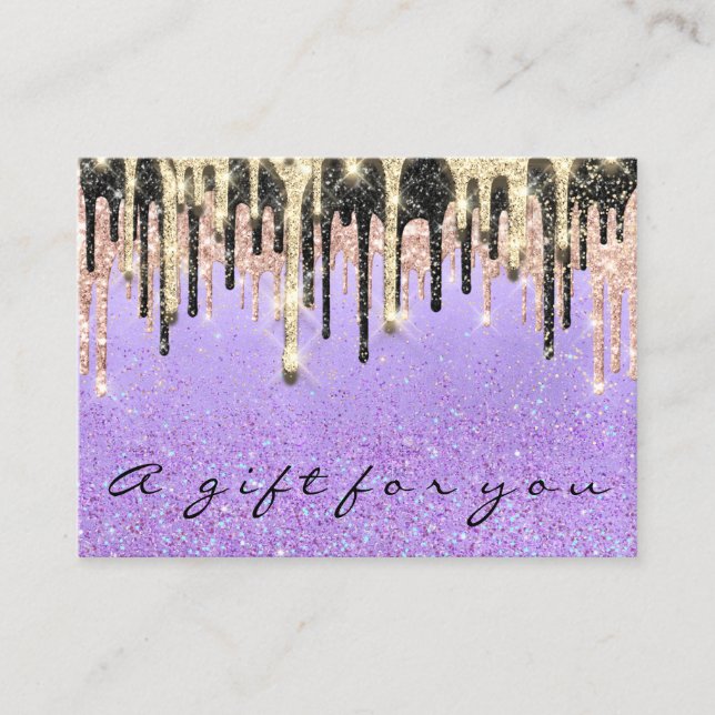 Certificado de regalo Tienda de belleza Cabello de (Anverso)
