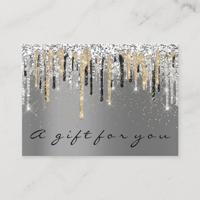 Certificado de regalo Tienda de belleza Hair Nails (Anverso)