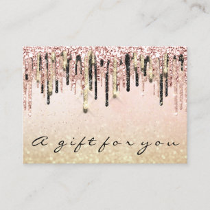 Certificado de regalo Tienda de belleza Hair Nails