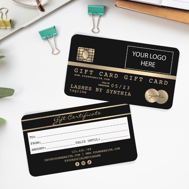 Certificado de tarjeta de regalo de crédito Añadir (Subido por el creador)
