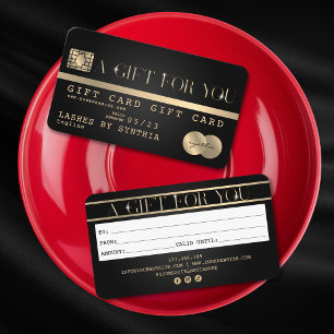 Certificado exclusivo moderno de tarjeta de crédit