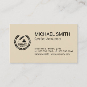 Certificado   Logotipo del Notario Público