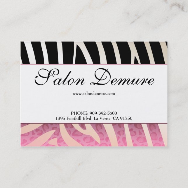 Certificados de moda de la venta del salón de la (Anverso)