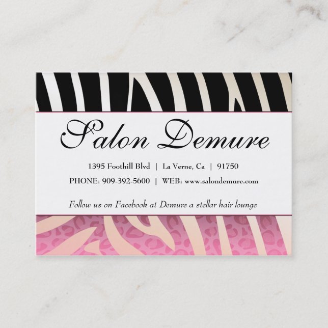 Certificados de moda de la venta del salón de la (Anverso)