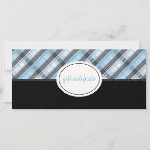 Certificados de regalo de estilo boutique con dise