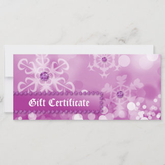 Certificados de regalo de Navidad Spa Joyería de N