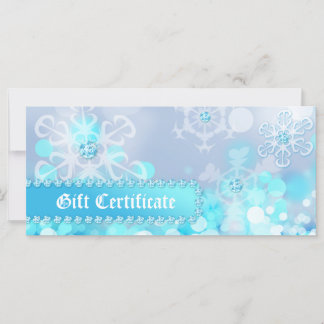 Certificados de regalo de Navidad Spa Joyería de N