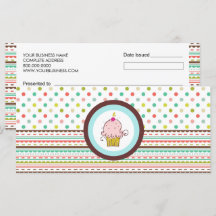 Certificados de regalo de panadería o pastelería