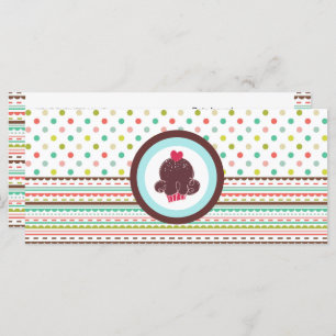 Certificados de regalo de panadería o pastelería