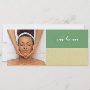 Certificados de regalo de spa o masaje terapéutico