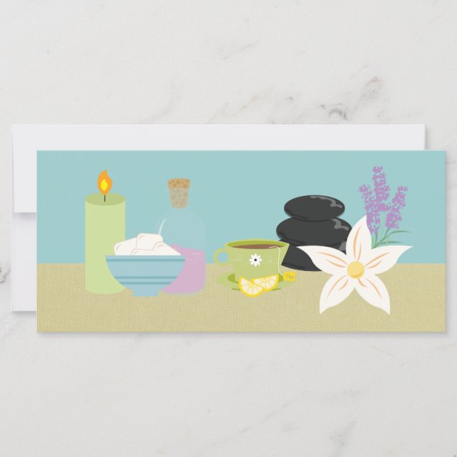 Certificados de regalo de spa por día (Anverso)